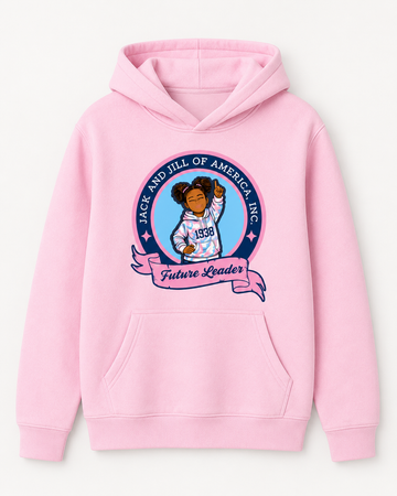 Future Leaders Graphic Hoodie – Pink