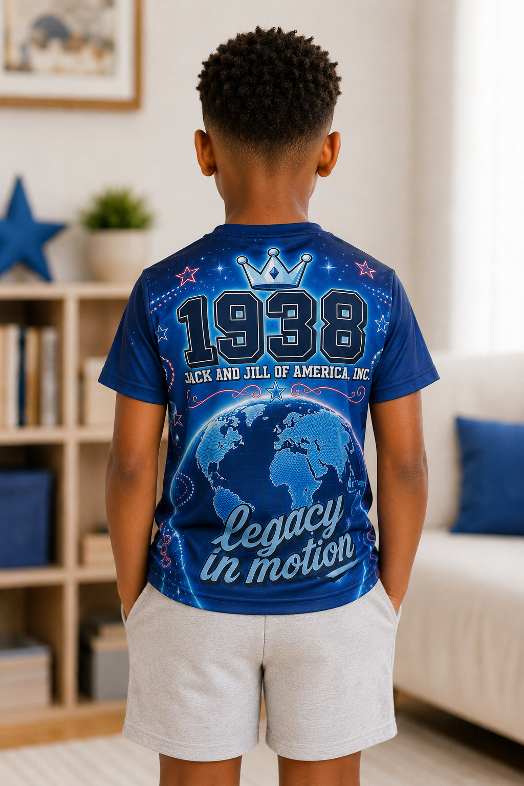 Future Leaders Sublimation T-Shirt – Blue