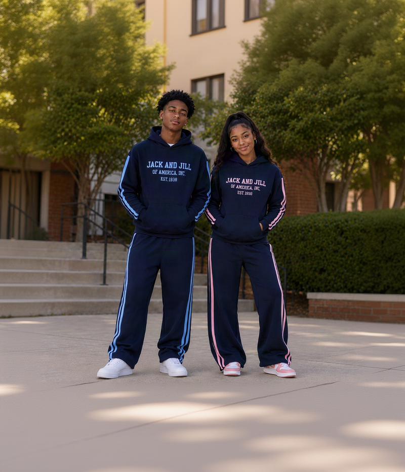 Teen Jack and Jill Sweat Suit – Navy Blue
