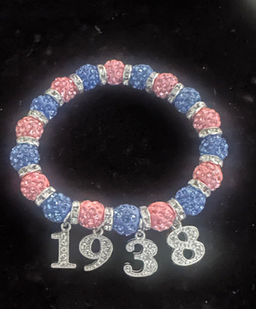 1938 Beaded Stretch Bracelet