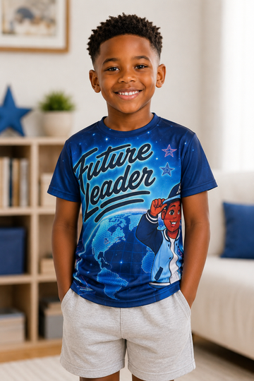 Future Leaders Sublimation T-Shirt – Blue