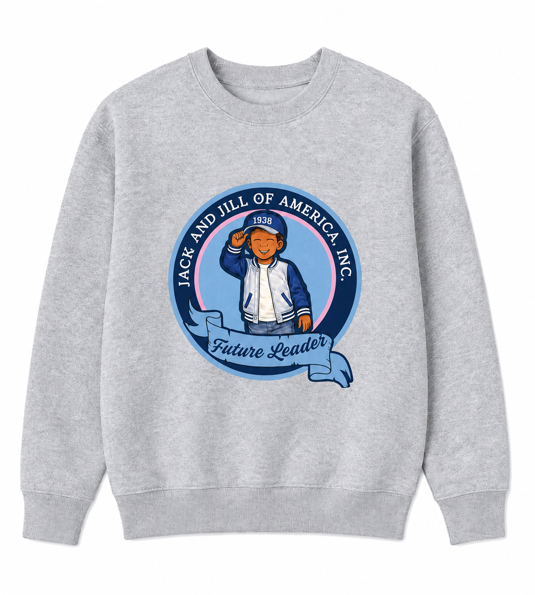 Future Leaders Gray Crew Neck Sweatshirt