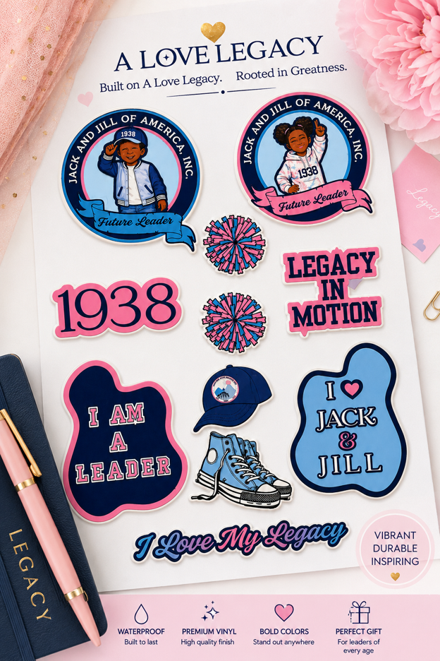 Future Leaders Commemorative Pin with Stickers