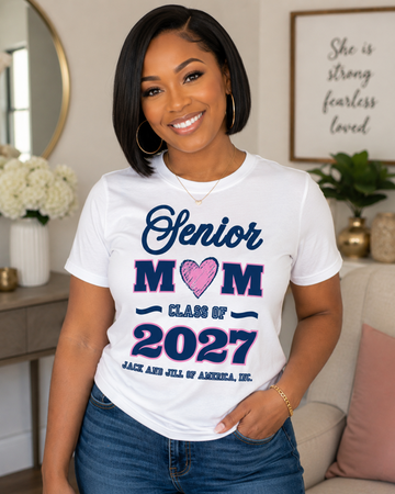 Senior Mom Class of 2027 T-Shirt